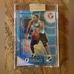 2002-03 Topps Pristine - Tayshaun Prince
#117 Refractor /1899 (RC)